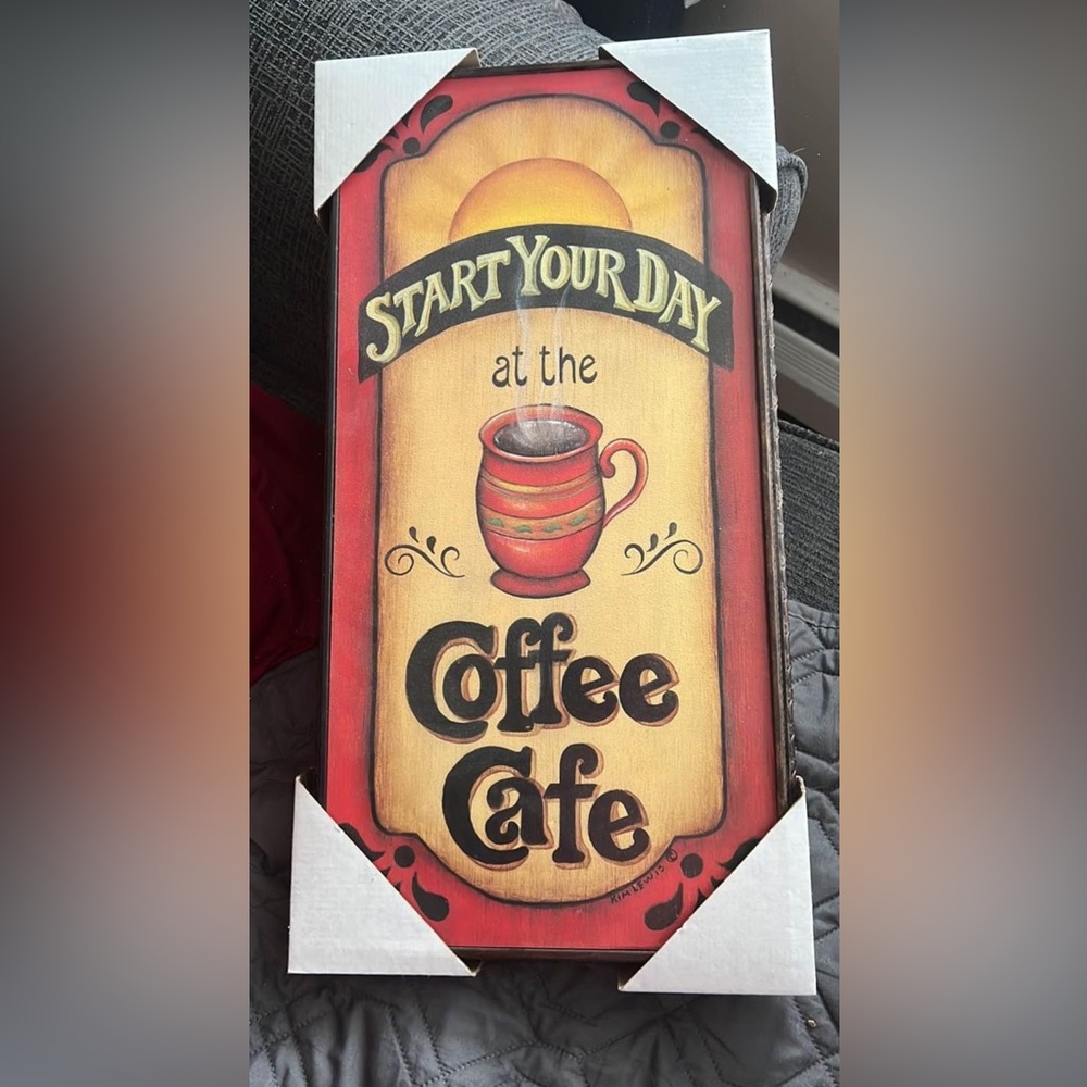 Kitchen Coffee Decor Print